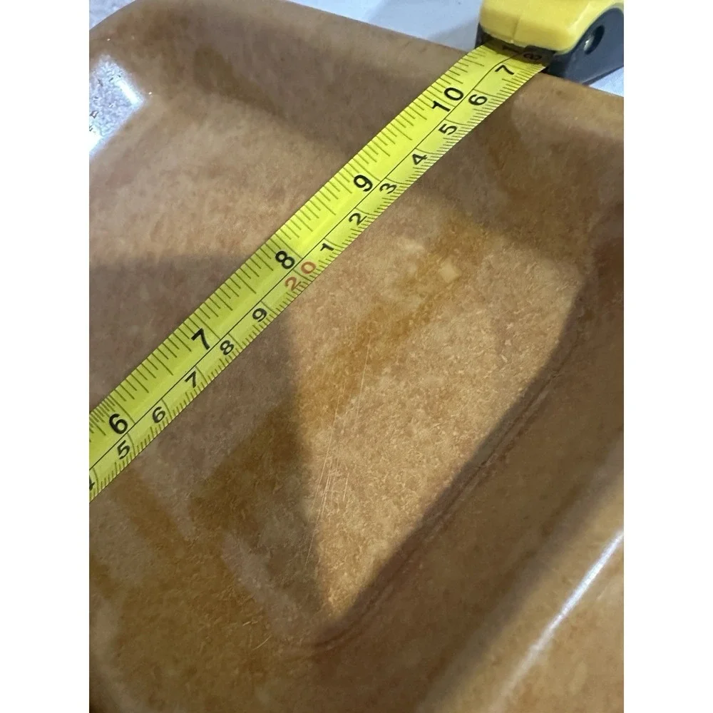 Vintage melamine mess hall tray marked U.S. 1963 BOLTA